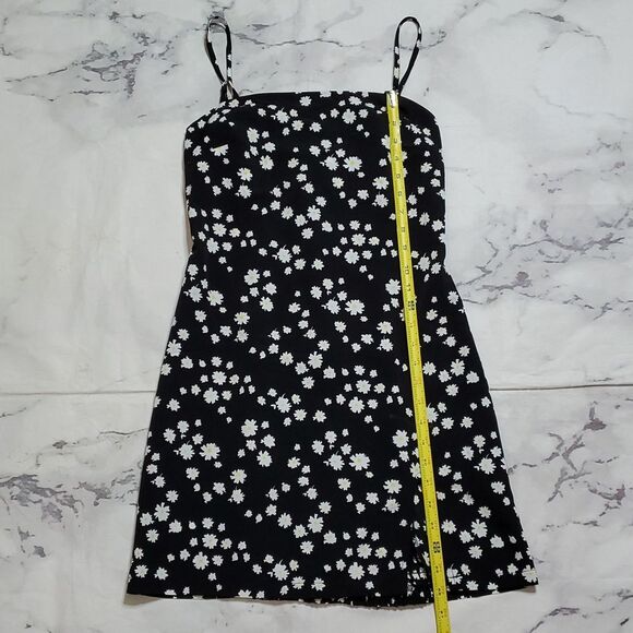 Princess Polly Adrianna Black Daisy Mini Dress - Picture 3 of 7